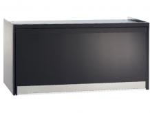 喜特麗JT-3819QB-全平面鏡面懸掛式烘碗機90CM-ST筷架-黑色-臭氧