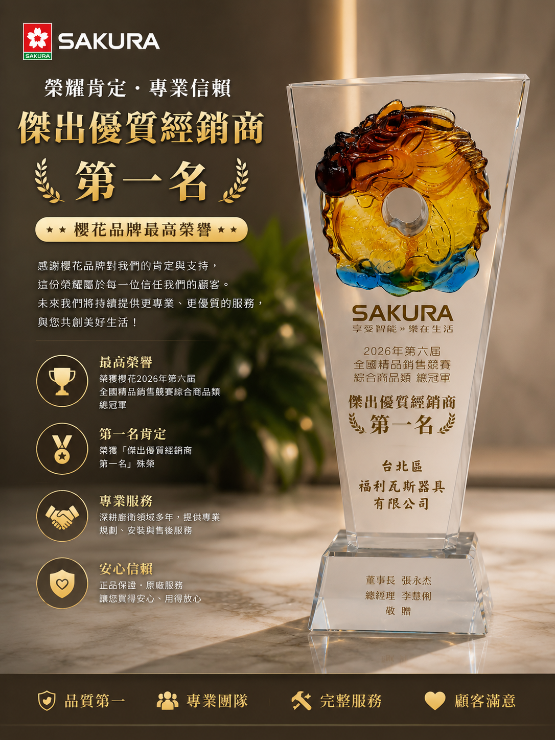 榮耀肯定｜專業實力，再創佳績！